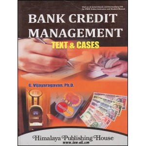 Himalaya's Bank Credit Management Text &amp; Cases by G. Vijayaragavan | PCG 210
